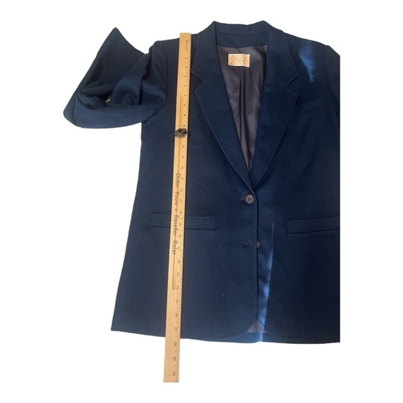 Pendleton Vintage Two Button Blazer Academia 100% Wool - Picture 5 of 5